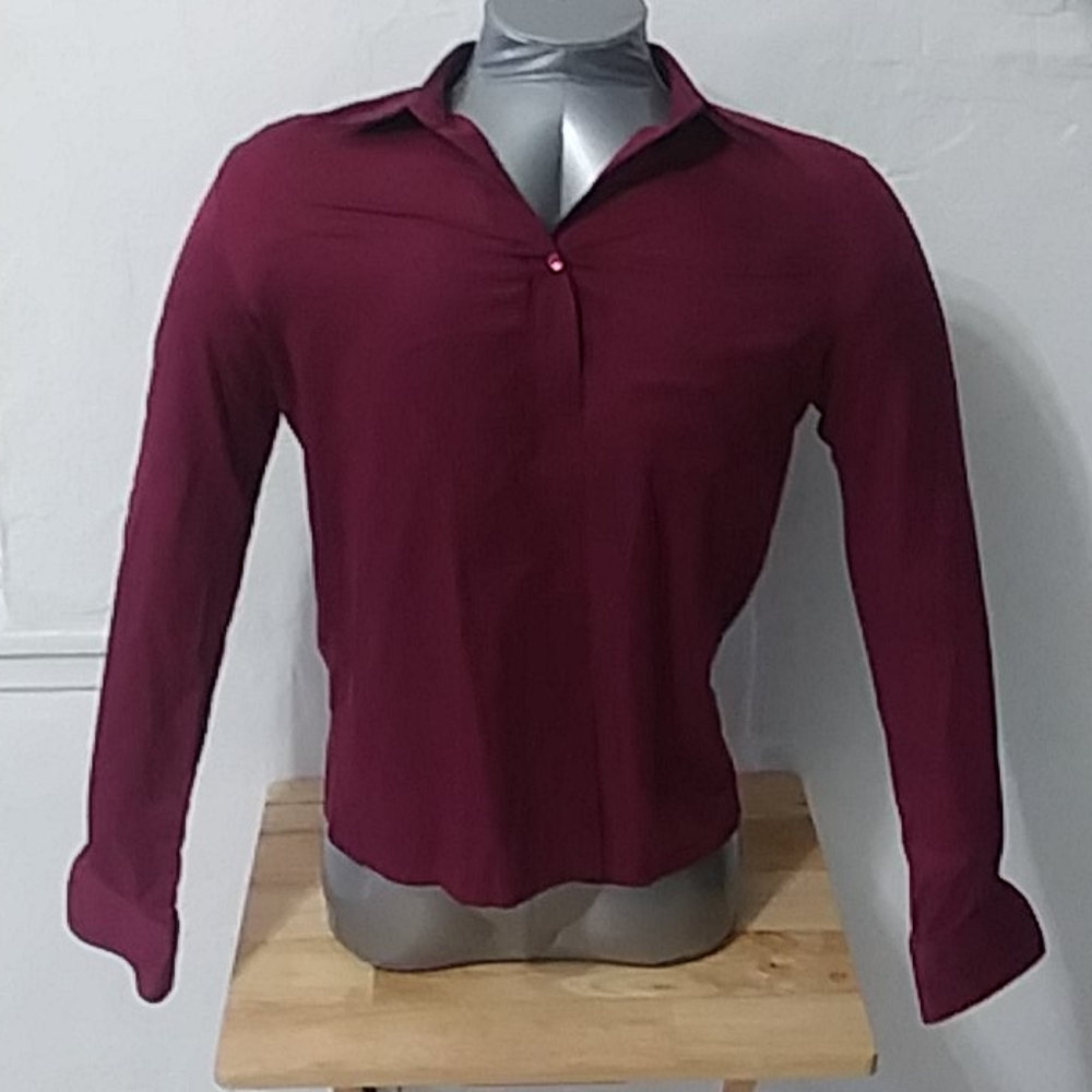 Balenciaga Tight Fit Short Torso Casual Dress Shir